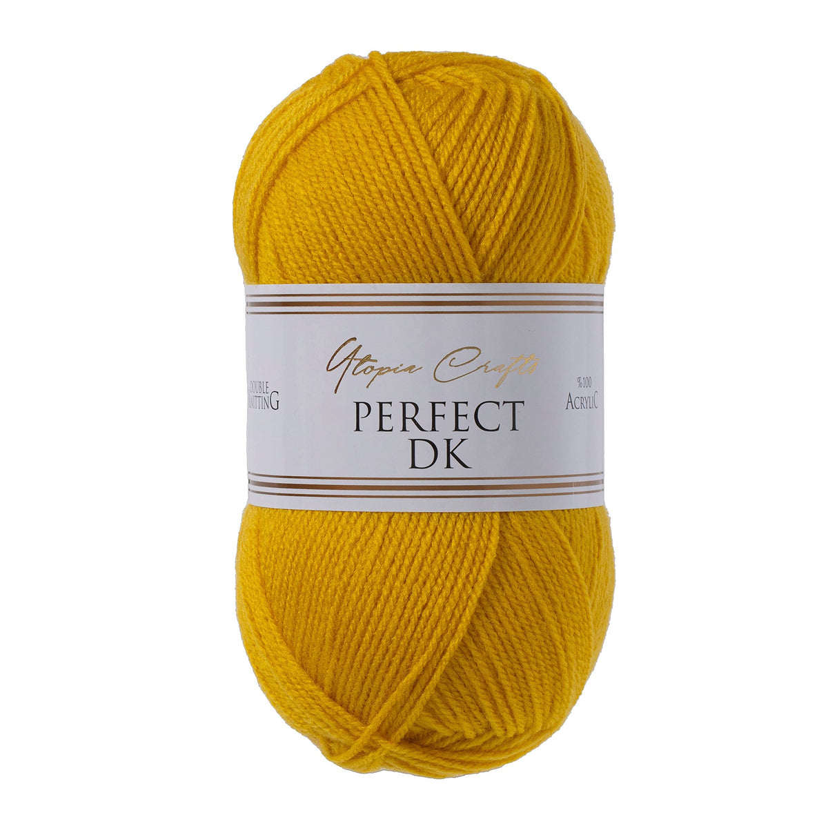Utopia Crafts DK Double Knitting Yarn 100g (Ochre)
