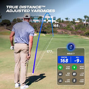 Blue Tees Golf Player Pro GPS Speaker, New 2026 Release, AI Powered Golf Speaker, 42,000+ Courses, Visual, Audible & Hazard Distances,10+ Hour Battery, Magnetic Mount, IP67 Waterproof