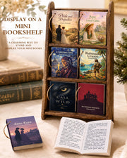 Mini Book Advent Calendar 2026 for Book Lovers, 24 Christmas Ornaments | 24 Readable, Decorative, Collectible Mini Books, Classic World Literature Surprises Christmas Countdown for Adults, Teens