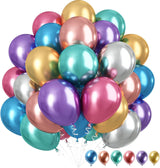 XEANCO Balloons 50 Pack, Beautiful Latex Balloons, Party Balloons, Wedding Balloons for Decoration, Perfect for YOUR Beautiful Parties, Birthdays (10-12 Inches)