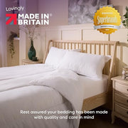 Slumberdown Anti Allergy Double Duvet 10.5 Tog - Allergy UK Approved All Year Round Double Quilt for Allergy Sufferers - Made in the UK, Anti Bacterial and Machine Washable Bedding (200 x 200cm)