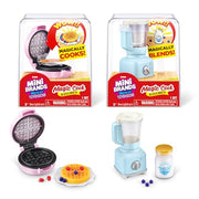 Mini Brands Really Works Magic Cook Kitchen Capsule Series 1 Waffle Maker & Blender Set by ZURU, Capsules of Miniature Real Working Kitchen Appliances, Non-Edible Collectible Toy Mystery Capsule