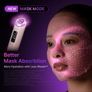 medicube Booster Pro X2™ - 7 in 1 Glow Beauty Device, 2X Glow Care, Pink | 7-IN-1 Korean Skincare Device - 2X Care for Glow, Pores, Skin Definition & Radiance, Customized Dual & Mask Modes, Pink