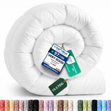 Utopia Bedding Coverless King Size Duvet, 10.5 Tog Box Stitched, White | Luxury Comforter with Ultra-Soft Touch Microfiber filling, Durable Construction and Corner Tabs, Machine Washable