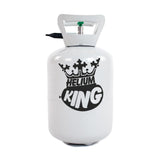 Helium King Disposable Helium Gas Canister - Fills 30 x 9 Inch Latex Balloons or 14 Foil Balloons - Helium Balloon Gas UK Filled Cylinder
