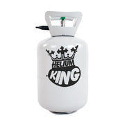 Helium King Disposable Helium Gas Canister - Fills 30 x 9 Inch Latex Balloons or 14 Foil Balloons - Helium Balloon Gas UK Filled Cylinder