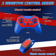 S-pider Rc Gesture Sensing Stunt Car Toys for Boys 3-14 Years Old, Drift Hand Control Remote Control Cars with Light & Music, 360°Rotation Double Side Cars Birthday Gifts for Kid Age 4 5 6 7 8 9 10 11