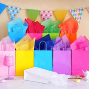 60 Coloured Tissue Paper for Wrapping Gifts,Cydaluya Tissue Papers with 20 Colors, 35x50cm Tissue Paper Sheets Perfect for Packaging Gifts and Crafts