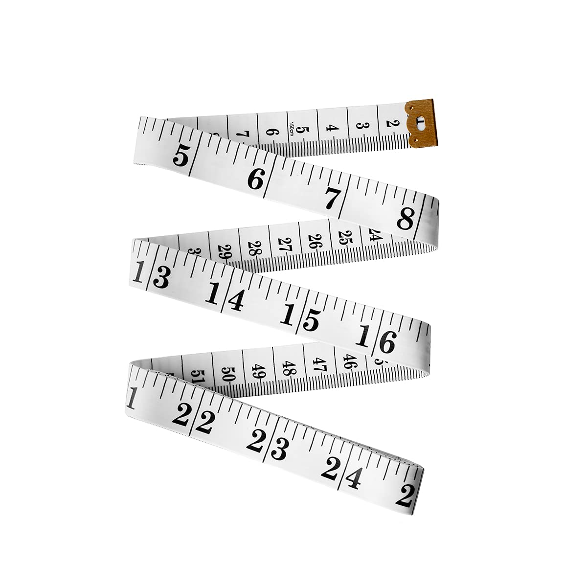 Realm Double Sided Tape Measure, Suitable For Body Measuring, Sewing/Tailors Tape, Inches & CM's, 150cm / 60 inches (1)