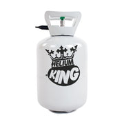 Helium King Disposable Helium Gas Canister - Fills 30 x 9 Inch Latex Balloons or 14 Foil Balloons - Helium Balloon Gas UK Filled Cylinder