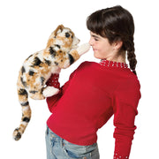 Folkmanis Calico Cat Hand Puppet