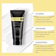 sjfscqr Niacinamide Whitening and Cleansing Milk,Purifying Brightening Niacinamide Cleanser,Hydrating Face Cleanser for All Skin Type