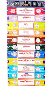 Satya Incense Sticks, Series 1, 12x15g