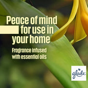 Glade Reed Diffuser, Romantic Vanilla Blossom, 50ml | Long-Lasting Home Fragrance, Continuous Room Air Freshener for Up to 5 Weeks, 1 Glass Diffuser & 5 Reed Sticks