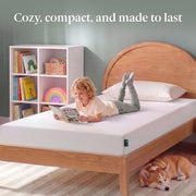 Zinus 6 Inch Twin Green Tea Memory Foam Mattress, Medium Firm Feel | Pressure-Relieving Comfort & Full-Body Support, Naturally Fresh, CertiPUR-US & OEKO-TEX Certified Safe Materials