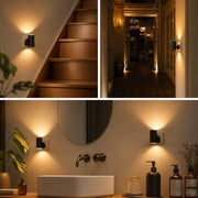 LOHAS-LED Plug in Night Light,Dimmable Nightlight 100LM,Dusk to Dawn Sensor | Warm White 2700K LED Nightlight, Night Light Plug in Wall for Bedroom Hallway Stairs Bathroom Toddler, 1 Pack