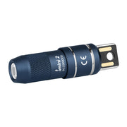 OLIGHT IMINI 2 Rechargeable EDC Keychain Mini Flashlight Midnight Blue | 50LM and 21M Throw, Compact and Portable, Mini LED Keyring Lights, Built-in Battery, Ideal for Everyday Carry and Emergencies