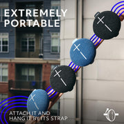 Ultimate Ears MINIROLL Waterproof Bluetooth Speaker - Majestic Blue | Ultra-portable, balanced bass, IP67 dustproof, 131 ft (40 m) range
