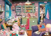 Wonder Forge The Cake Shed 1000 Piece Jigsaw Puzzle for Adults | A Charming Cake Shop Scene, Distinctive, Interlocking Pieces Offer A Sweet Visual Challenge, Ages 14+
