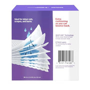 BAND-AID Brand Cushion-Care Gauze Pads, Large Size, 4 in x 4 in, 25 Count | Absorbent Dressing Pads, Non-Adhesive Comfortable Protection & Wound Care of Minor Cuts, Scrapes & Burns, For First Aid Kits