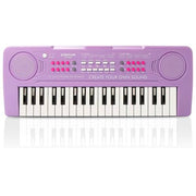 Keyboard Piano for Kids, BIGFUN 37 Keys Toddler Piano Instrument Toy,Purple | Kids Electronic Multifunction Music Educational Keyboard Toy for 3-7 Year Old Girls and Boys