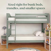 Zinus 6 Inch Twin Green Tea Memory Foam Mattress, Medium Firm Feel | Pressure-Relieving Comfort & Full-Body Support, Naturally Fresh, CertiPUR-US & OEKO-TEX Certified Safe Materials