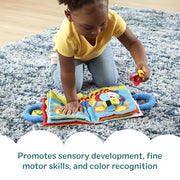 Melissa & Doug K’s Kids My First Activity Book 8-Page Soft Book for Babies and Toddlers Early Learning Developmental Plush Soft Activity for Babies and Toddlers