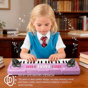 Keyboard Piano for Kids, BIGFUN 37 Keys Toddler Piano Instrument Toy,Purple | Kids Electronic Multifunction Music Educational Keyboard Toy for 3-7 Year Old Girls and Boys