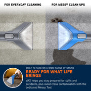 Vax SpotWash Mini Duo Compact Handheld Spot Cleaner CDSW-MCXT | Portable upholstery & carpet cleaner, multi-surface deep cleaning for pet messes, included tools & solutions, 2.9kg, 0.7L