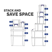 Bankers Box 4x 10L Plastic Storage Boxes with Lids. ProStore Super Strong Stackable Plastic Storage Boxes (14 x 34 x 21.5cm), Made in the UK, Clear