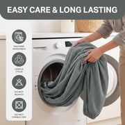Hafaa High Stretch Sofa Cover 3 Seater Jacquard Spandex Non Slip Grey Sofa Slipcovers Elastic Fit Couch Covers for Living Room Soft Washable Furniture Protector for Pets/Kids/Dogs