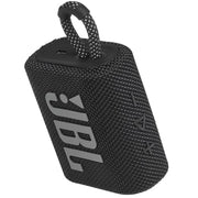 JBL Go 3 - Portable Mini Bluetooth Speaker, big audio and punchy bass, IP67 waterproof and dustproof, 5 hours of playtime, speaker for home, outdoor and travel (Black)