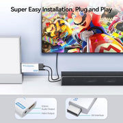 GANA Wii to HDMI Converter, 1080P Wii HDMI Adapter with 3.5mm Audio Jack | Plug and play, supports all Wii display modes, compatible with Wii/Wii U, HDTVs, monitors and projectors
