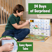John Deere Mini Movers Advent Calendar | Kids 2026 Christmas, 24 Days of Surprises, Toy Car Playset, Holiday Gifts for Toddler, Back to School, Potty Training Rewards