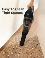 Portutif Handheld Vacuum Cleaner, 8Kpa Strong Suction Car Vacuum Cleaner | Hand Held Vacuum Cordless，Portable 30-Min Run Time，400ML Dust Cup，78Db， Lightweight for Car，Carpet Stairs，Pet Hair
