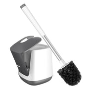 SetSail Toilet Bowl Brush and Holder Automatic Toilet Brushes for Bathroom with Holder Ventilated Toilet Cleaner Brush for Toilet Scrubber Cleaning