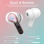 Wireless Earbuds, Bluetooth 5.4 Headphones HiFi Stereo, Bluetooth Earbuds