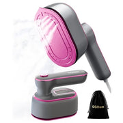 Steamer for Clothes, 2-in-1 Handheld Clothes Steamer with Dry & Steam Ironing, 180° Rotatable Handle, 20s Fast Heat-Up, 970W Portable Travel Steamer for Clothes, Compact for Home & Travel