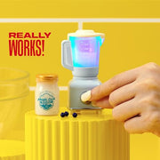 Mini Brands Really Works Magic Cook Kitchen Capsule Series 1 Waffle Maker & Blender Set by ZURU, Capsules of Miniature Real Working Kitchen Appliances, Non-Edible Collectible Toy Mystery Capsule