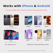 UQO Wallet Tracker Card, Works with Apple Find My or Google Find Hub | MFi certified. Works with Android. Qi charging. 85dB+ sound. Separation alerts. Wallet & passport fit. Great gift idea.