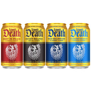 Liquid Death Iced Tea - O.G. Variety, Less Sugar*, Boost of Caffeine, B Vitamins, No Artificial Sweeteners, 4 Flavors: Tea/Lemonade, Rest in Peach, Sweet Reaper, Blueberry Buzzsaw, 12 Fl Oz (Pack of 12)