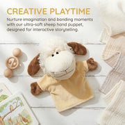 LOMTRATS Animal Hand Puppets for Kids with Movable Open Mouths, Perfect for Storytelling,Teaching,Preschool,Birthday Gifts