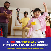 Cats and Robbers, Steal the Cheese Game by Relatable | Up and Active Halloween Family Games, Includes Inflatable Paw, Cheese, Squeaky Mice Feet and More