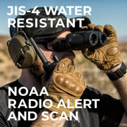 Midland GXT1000X3VP4 GMRS Two-Way Radios with Headsets, Black, 3 Pack | 50 Channels, 142 Privacy Codes, Up to 36 Mile Long Range, JIS4 Water Resistant, NOAA Weather Alert, Rechargeable NiMH