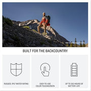 Garmin inReach® Mini 3 Plus, SOS Satellite Communicator | Photo, Voice & Text Messaging Beyond Cell Service, Global Coverage, Color Touchscreen Display, Active Subscription Required