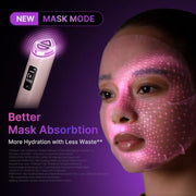 medicube Booster Pro X2™ - 7 in 1 Glow Beauty Device, 2X Glow Care, Pink | 7-IN-1 Korean Skincare Device - 2X Care for Glow, Pores, Skin Definition & Radiance, Customized Dual & Mask Modes, Pink