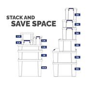Bankers Box 4x 10L Plastic Storage Boxes with Lids. ProStore Super Strong Stackable Plastic Storage Boxes (14 x 34 x 21.5cm), Made in the UK, Clear