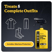 Sawyer Products SP6572 Twin Pack Premium Permethrin Clothing Insect Repellent Trigger Spray, 24 oz,Yellow