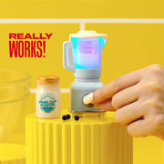 Mini Brands Really Works Magic Cook Kitchen Capsule Series 1 Waffle Maker & Blender Set by ZURU, Capsules of Miniature Real Working Kitchen Appliances, Non-Edible Collectible Toy Mystery Capsule