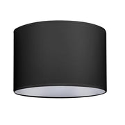 GIGGI Fabric Lamp Shades, 8" Black Light Shade, Modern Lampshades for Ceiling Lights, Table Lamps and Floor Lamps, Easy Fit Pendant Light Shades Ceiling for Living Room, Bedroom, Kitchen, Hallway